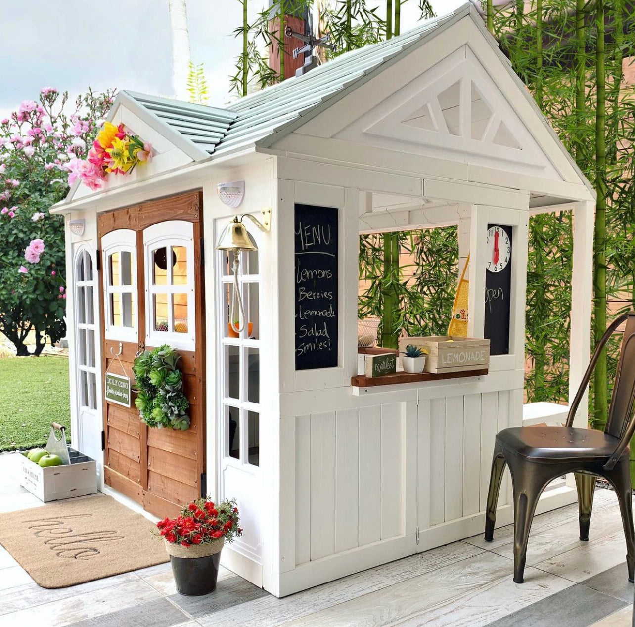 Garden playhouse sale on sale